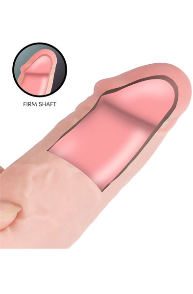 Wolf Triple Density Dildo 17,8 cm - Realistischer Dildo 3