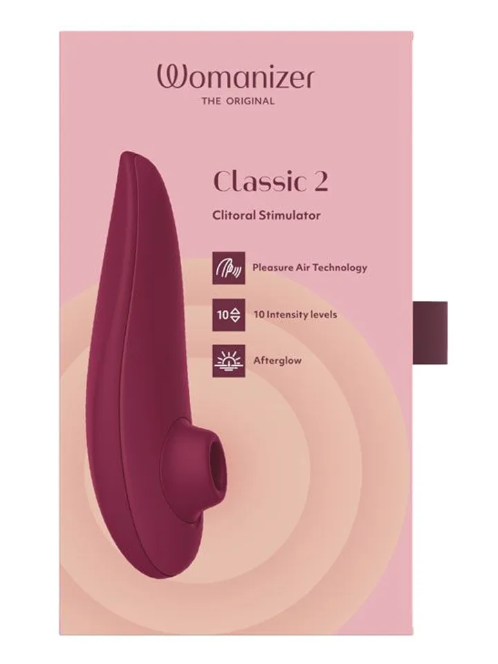 Womanizer Classic 2 Bordeaux - Luftdruck-Vibrator 5 [full]