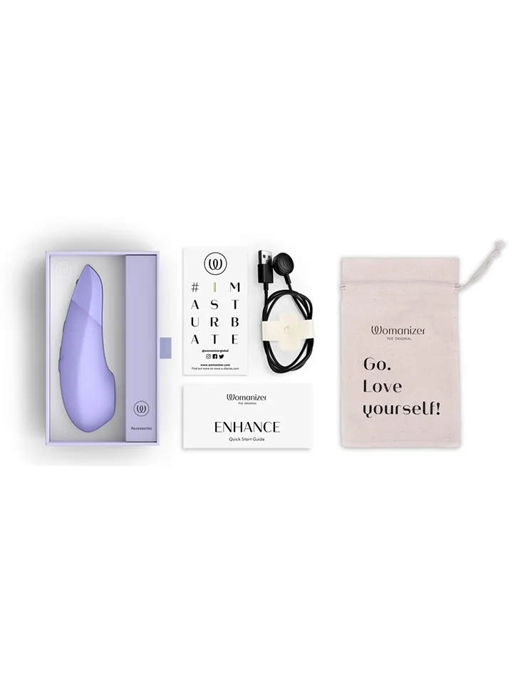 Womanizer ENHANCE Pulsator Vibrator Lila - Luftdruck-Vibrator 6
