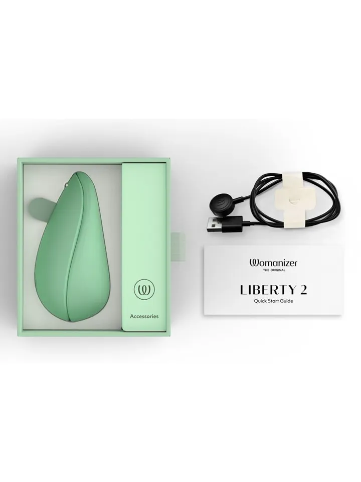 Womanizer Liberty 2 Sage - Luftdruck-Vibrator 4 [full]