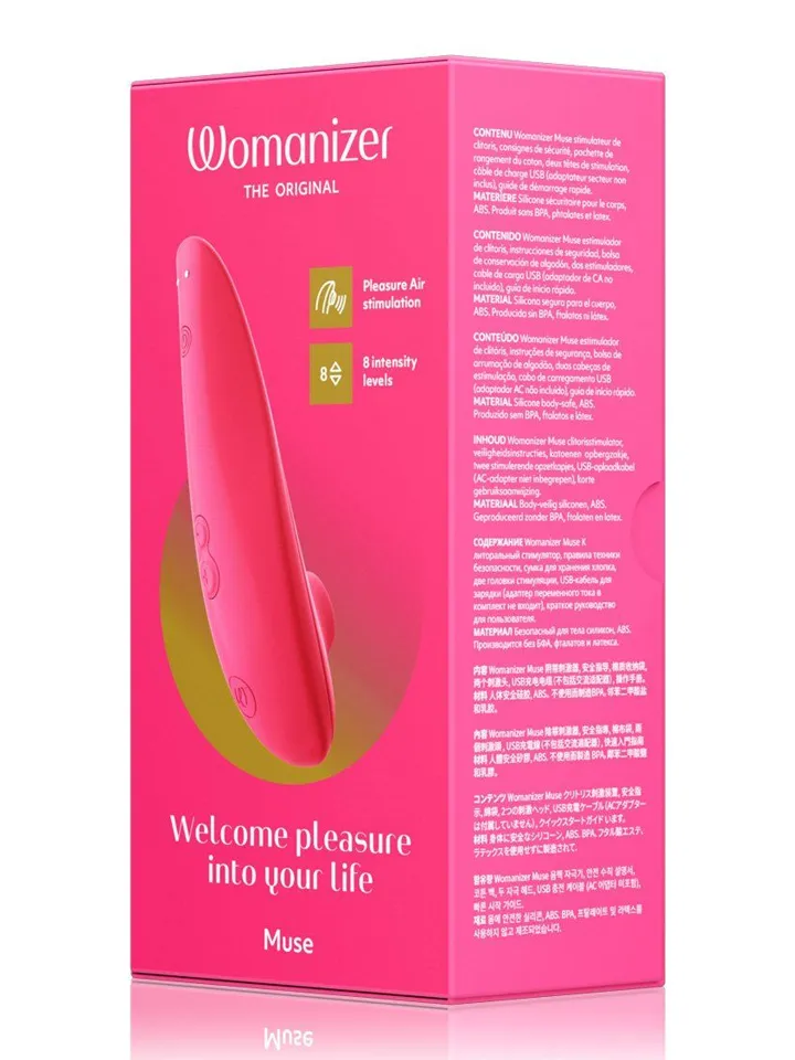 Womanizer Muse Pink - Luftdruck-Vibrator 5 [full]