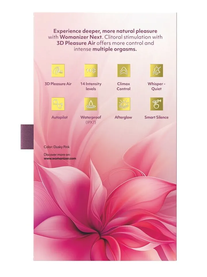 Womanizer Next 3D Pleasure Air Stimulator Dusky Pink - Luftdruck-Vibrator 4 [full]