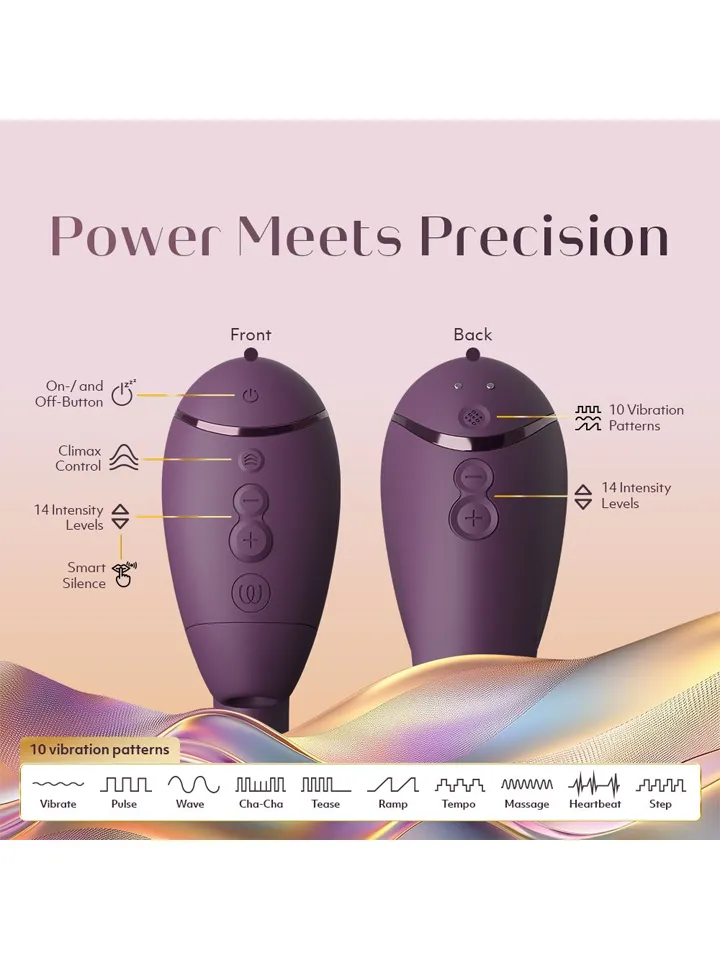 Womanizer Next Duo Dark Purple - Luftdruck-Vibrator 3
