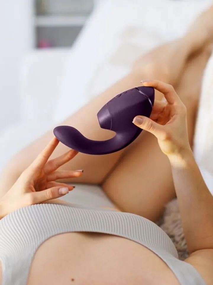 Womanizer Next Duo Dark Purple - Luftdruck-Vibrator 4 [full]