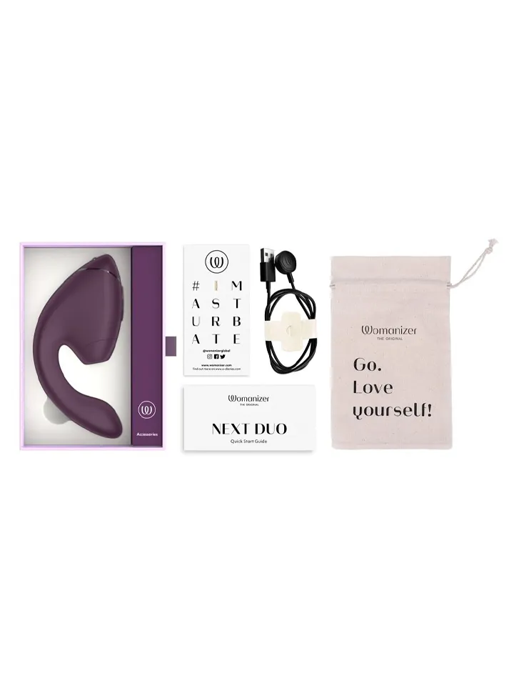 Womanizer Next Duo Dark Purple - Luftdruck-Vibrator 6 [full]
