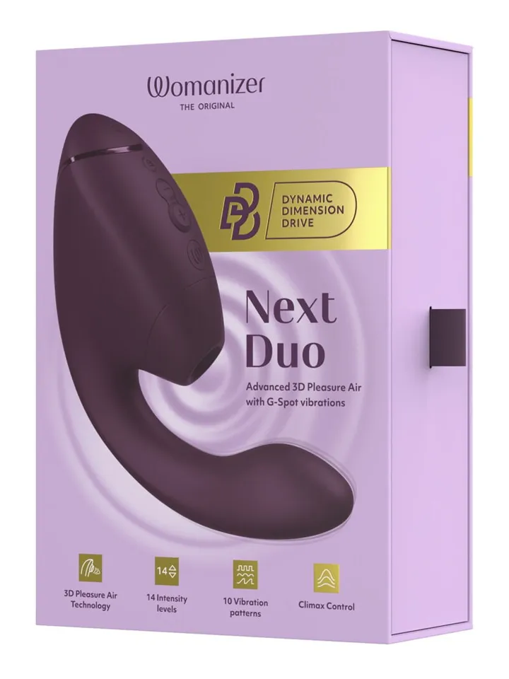 Womanizer Next Duo Dark Purple - Luftdruck-Vibrator 7 [full]