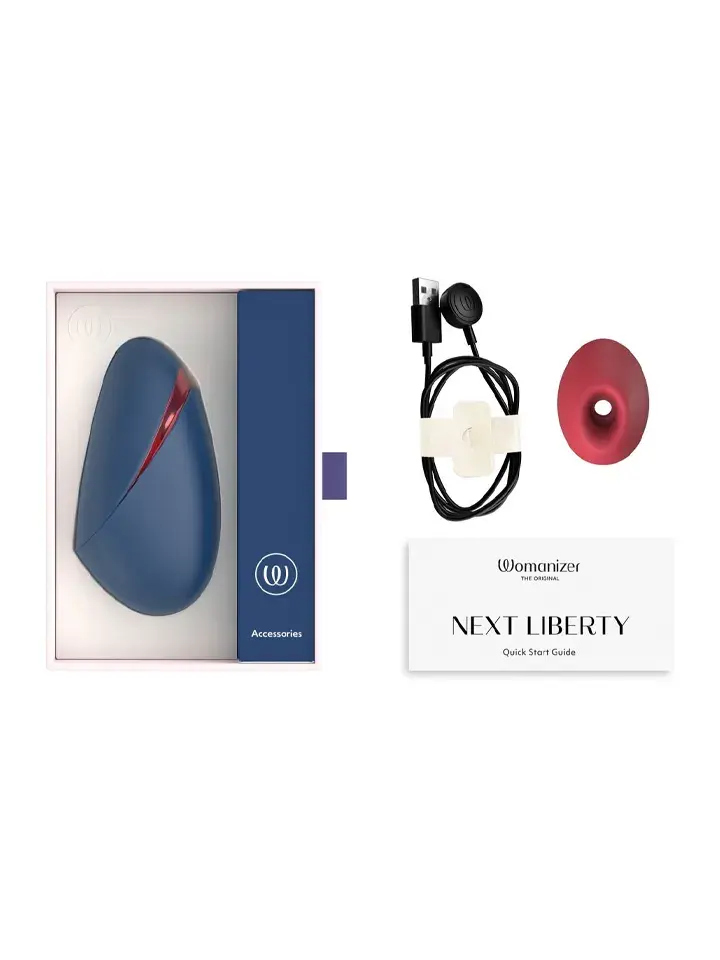 Womanizer Next Liberty Pleasure Air Stimulator Blue/Red - Luftdruck-Vibrator 5 [full]