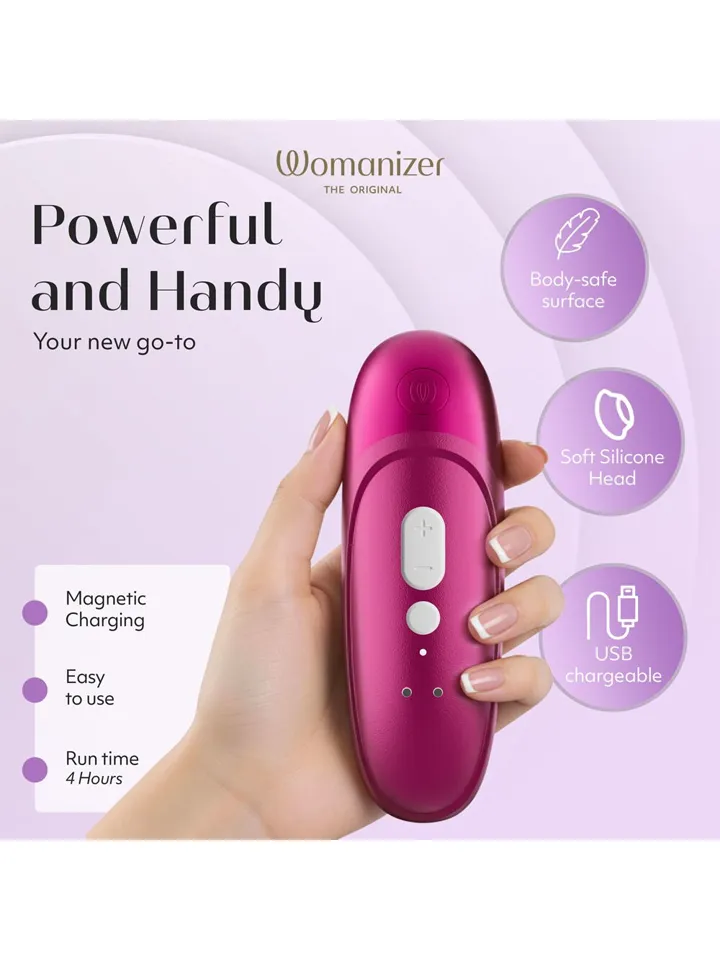 Womanizer Pro Pink - Luftdruck-Vibrator 4 [full]