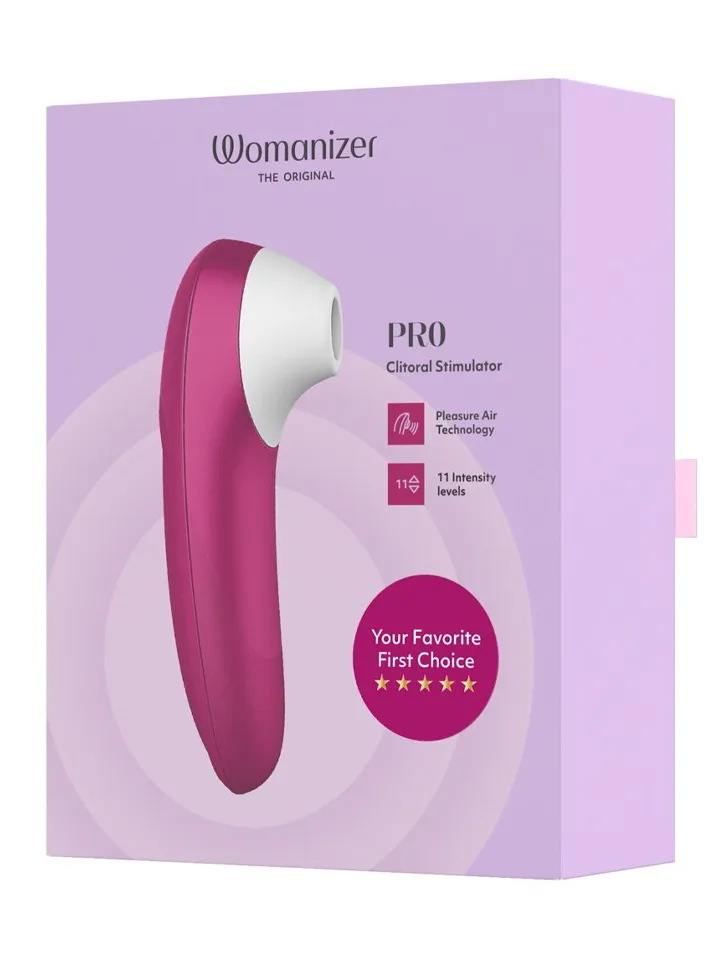 Womanizer Pro Pink - Luftdruck-Vibrator 7 [full]