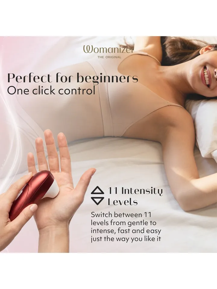 Womanizer Pro Red - Luftdruck-Vibrator 3 [full]