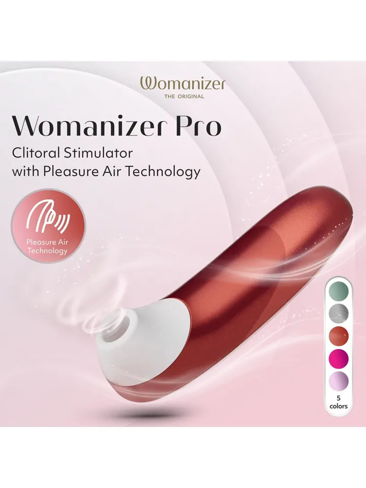 Womanizer Pro Red - Luftdruck-Vibrator 6 [full]