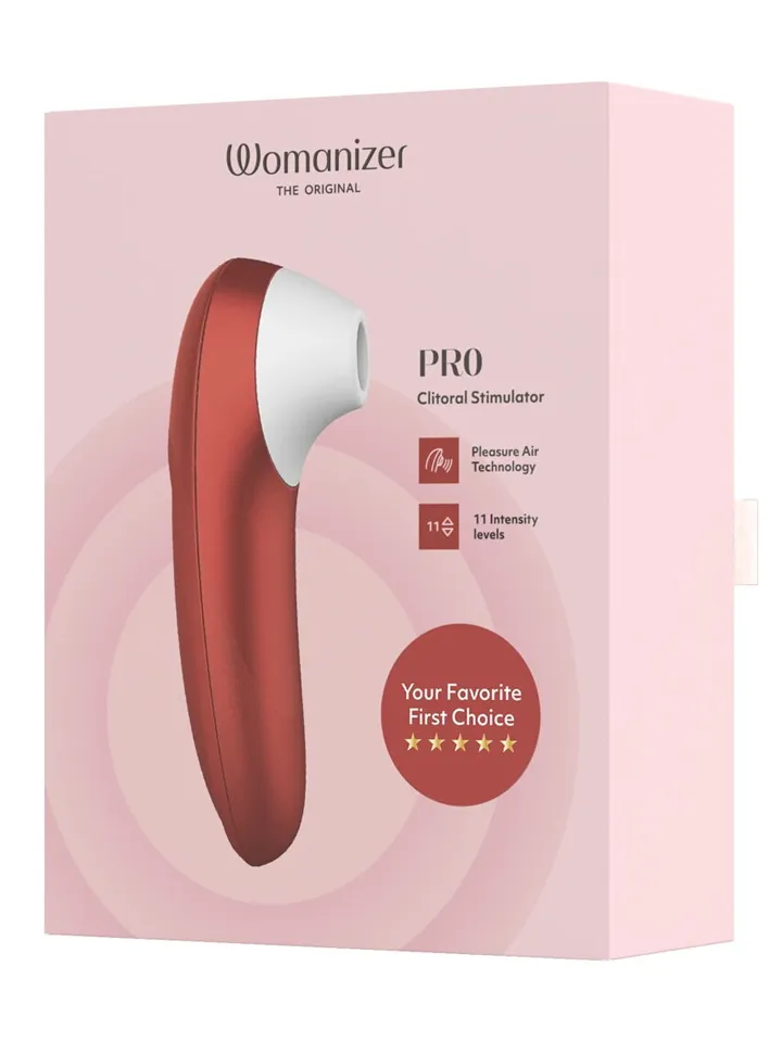 Womanizer Pro Red - Luftdruck-Vibrator 7 [full]