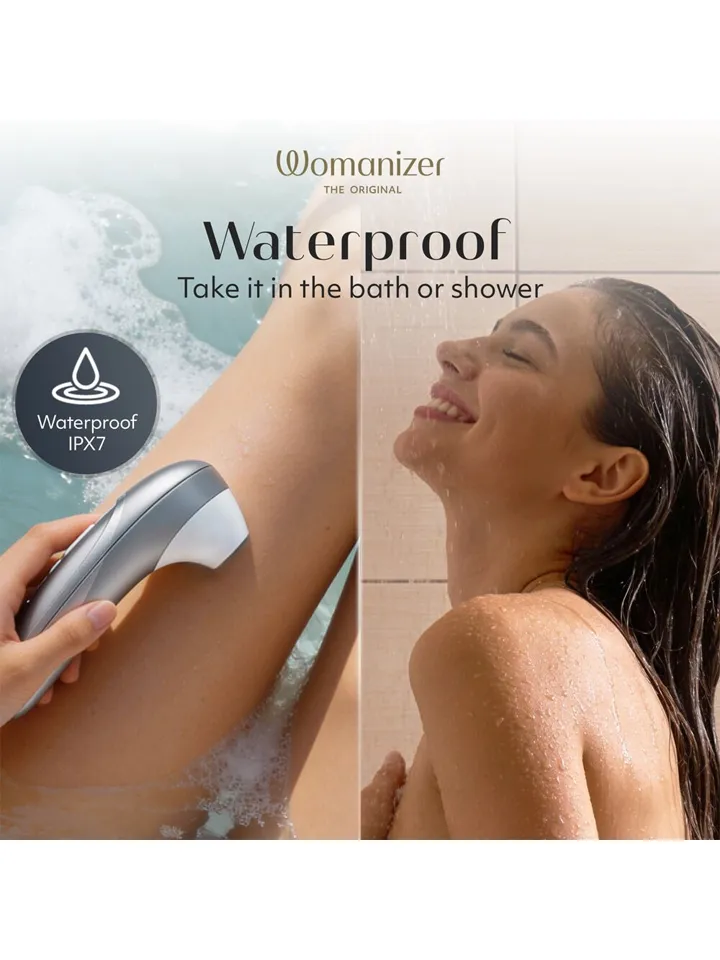 Womanizer Pro Silver - Luftdruck-Vibrator 5 [full]
