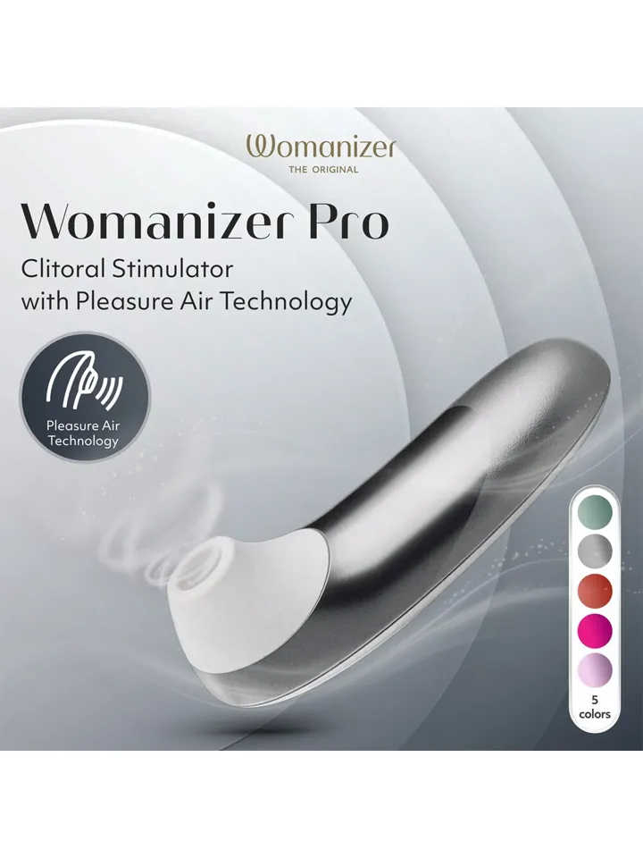 Womanizer Pro Silver - Luftdruck-Vibrator 6 [full]