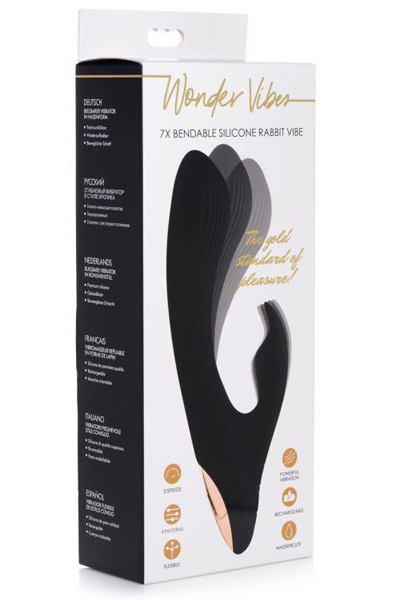 Wonder Vibes The Bendable Rabbit Vibrator - Rabbit-Vibrator 3