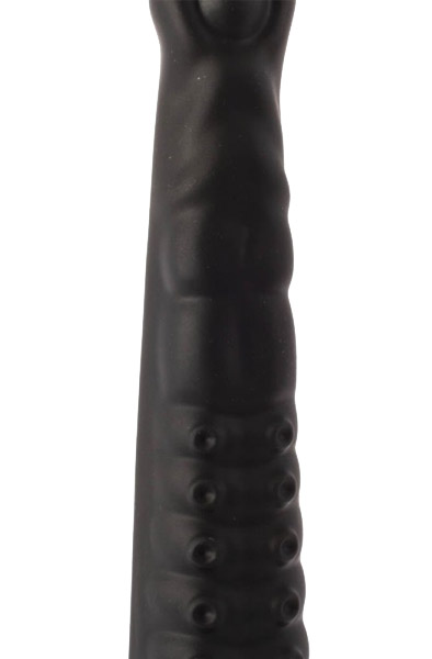 X-Men Butt Plug Silikon Schwarz 44 cm - Extra langer Anal-Dildo 3