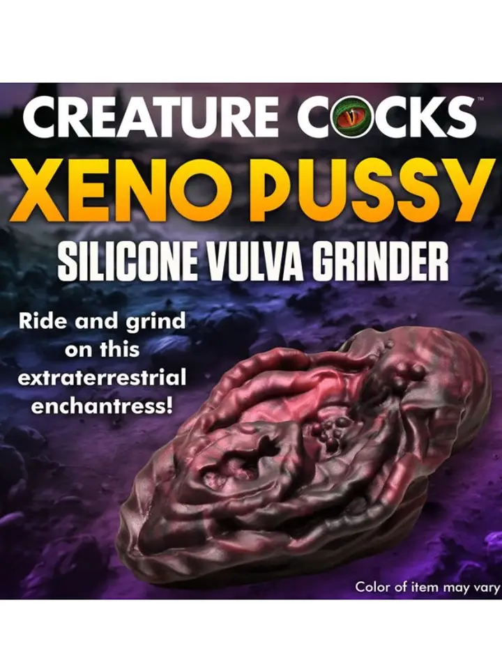Xeno Pussy Vulva Silikon Grinder - Klitoris-Stimulator 4