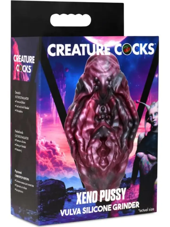 Xeno Pussy Vulva Silikon Grinder - Klitoris-Stimulator 6