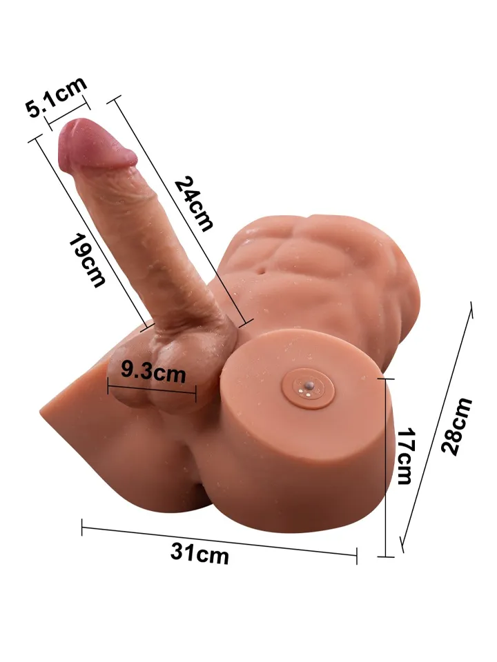 Xise Gretel Thrusting Dildo 6,5 kg - Sexpuppe 6 [full]