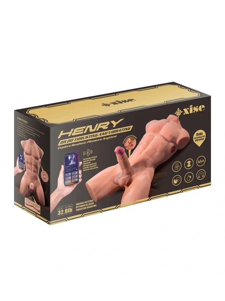 Xise Henry Thrusting Dildo 14,9 kg - Sexpuppe 7 [full]