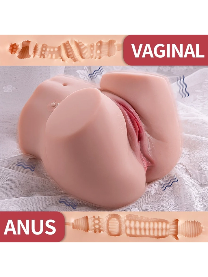 Xise Olga Vibrating Vagina & Anus 3,6 kg - Sexpuppe 2 [full]