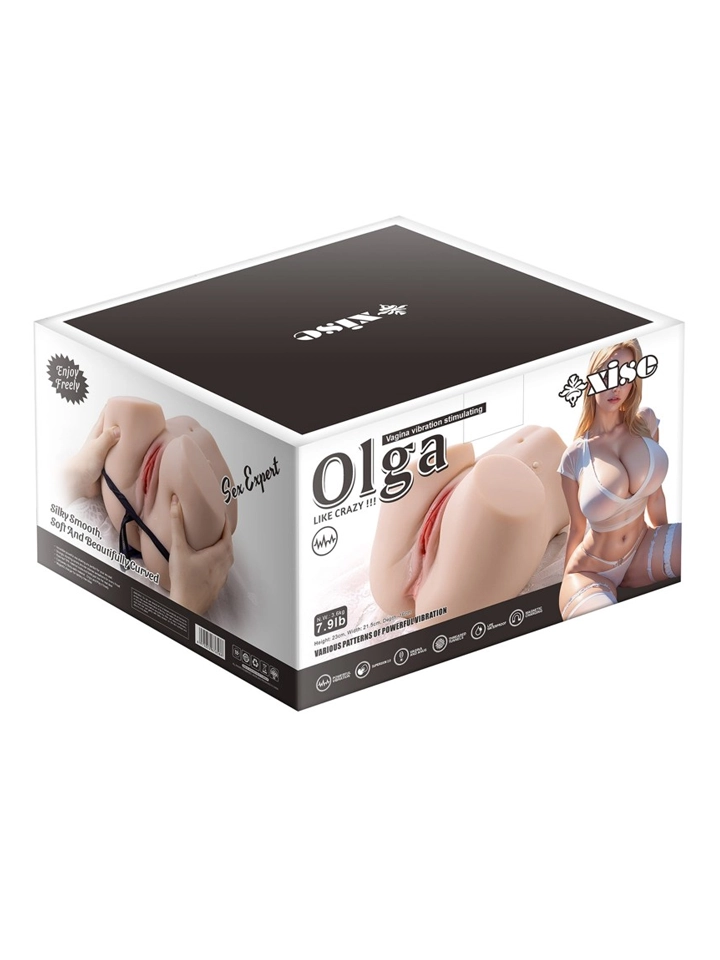 Xise Olga Vibrating Vagina & Anus 3,6 kg - Sexpuppe 8 [full]