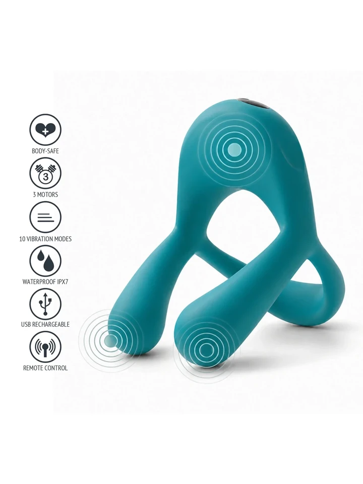 XOCOON Bond Vibrating Couples Ring + Remote - Paarvibrator 2 [full]