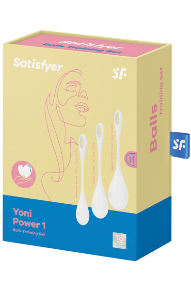 Yoni Power 1 Balls Training Set White - Bowling Bälle 4