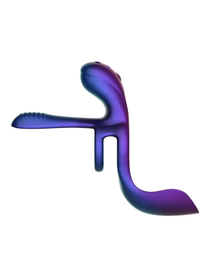 Zenith Cock Ring With Glans & Perineum Stimulator - Vibrierender Penisring 3 [full]