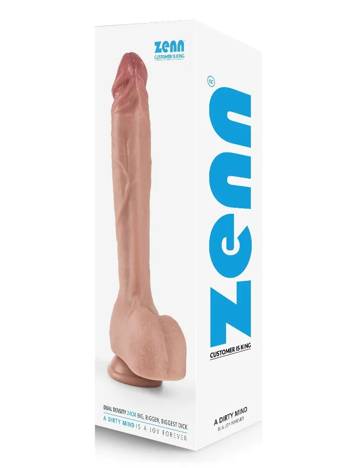 Zenn Dual Density Dildo 24 cm - Realistischer Dildo 4 [full]