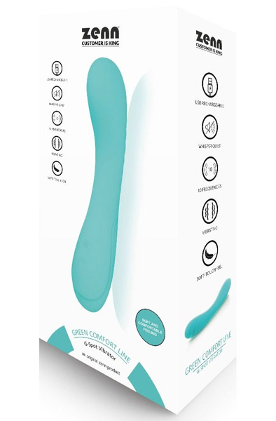Zenn G-Spot Vibrator Green - G-Punkt-Vibrator 4