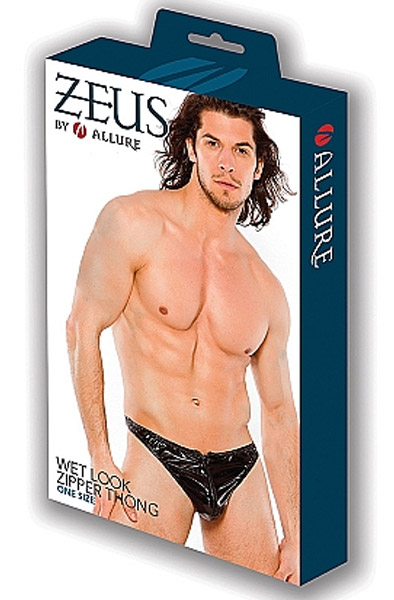 Zeus Wetlook Tanga mit Reißverschluss - Jockstrap 2